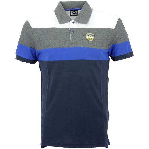 Vêtements Homme T-shirts & Polos womens Grau armani exchange accessoriesni Polo Bleu
