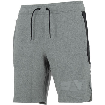 Vêtements Homme Shorts / Bermudas Ea7 Emporio cotton Armani Short Gris