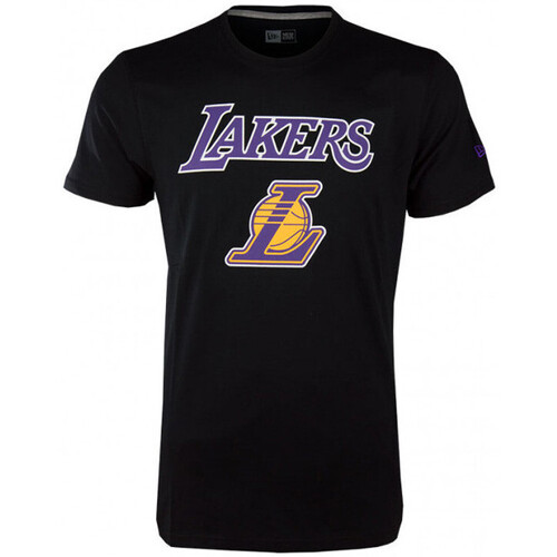 Vêtements Homme T-shirts & Polos New-Era Los Angeles Lakers Noir