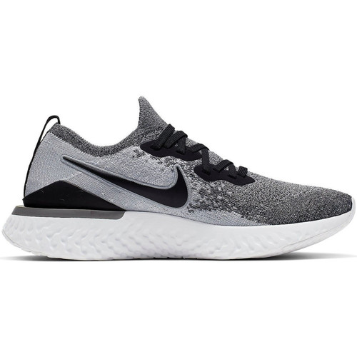 Nike EPIC REACT FLYKNIT 2 Gris - Chaussures Baskets basses Femme 140,40 €
