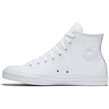Chaussures Homme Baskets montantes Converse CHUCK TAYLOR ALL STAR MONO LEATHER Blanc