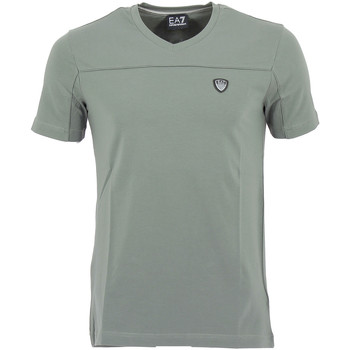 Vêtements Homme T-shirts & Polos Ea7 Emporio Armani cross Tee-shirt Gris