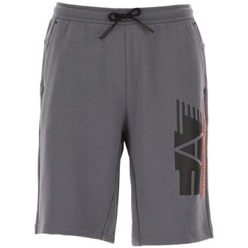 Vêtements Homme Shorts / Bermudas Emporio Armani logo-waistband track pantsni Short Gris
