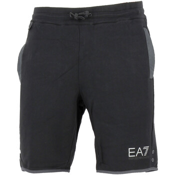 Vêtements Homme Shorts / Bermudas Emporio Armani logo-waistband track pantsni Bermuda Noir