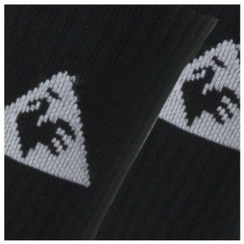 Le Coq Sportif Lot de 2 paires de mi-chaussettes en coton enfant Noir