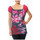 Vêtements Femme Hoodie Logo Mujer T Shirt femme Batang gris/rose Rose