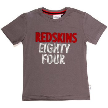 Vêtements Garçon ALMA EN PENA Redskins T-shirt  Best Calder Anthracite Gris
