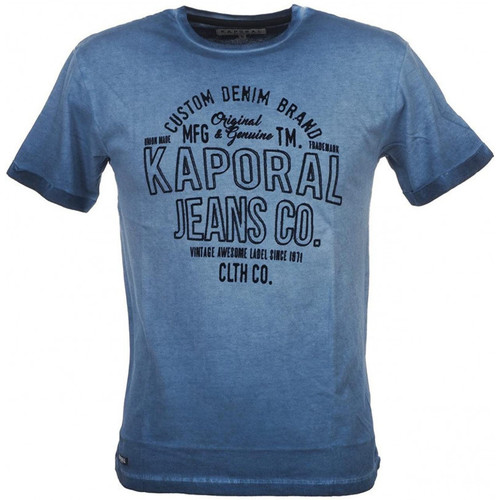 Vêtements Garçon Débardeurs / T-shirts sans manche Kaporal T Shirt garçon Means norsea bleu Bleu