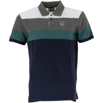 Vêtements Homme T-shirts & Polos Emporio Armani logo-print high-top sneakersni Polo Bleu