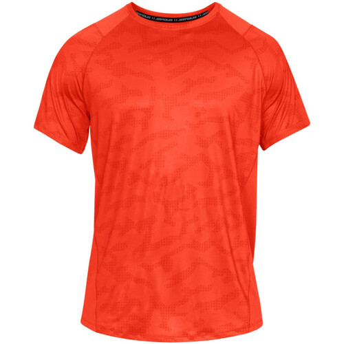 Vêtements Homme T-shirts & Polos Under Armour MK1 PRINTED Orange