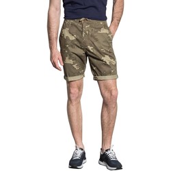 Vêtements Homme Shorts / Bermudas Deeluxe Short MALVYN Camo Kaki