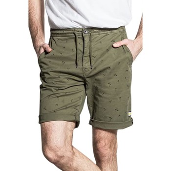 Shorts & Bermudas Deeluxe Short CLOUD Olive - Vêtements Shorts / Bermudas Homme 39 