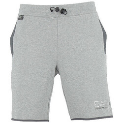 Vêtements cotton Shorts / Bermudas Ea7 Emporio Armani Bermuda Gris