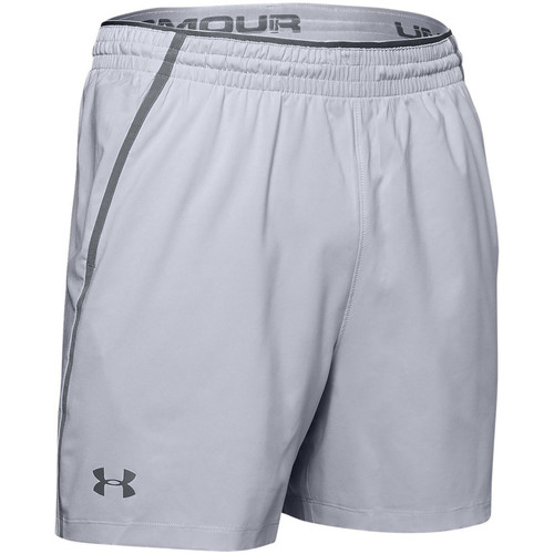 Vêtements Homme Shorts / Bermudas Under sportstyle ARMOUR QUALIFIER 2-IN-1 Gris