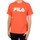 Vêtements Homme Туфлі легкі дихаючі fila р 32 33 нові Tee-Shirt Unisex Pure SS Tee Orange