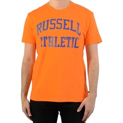 Vêtements Homme T-shirts manches courtes Russell Athletic Tee-Shirt Iconic SS Tee Orange