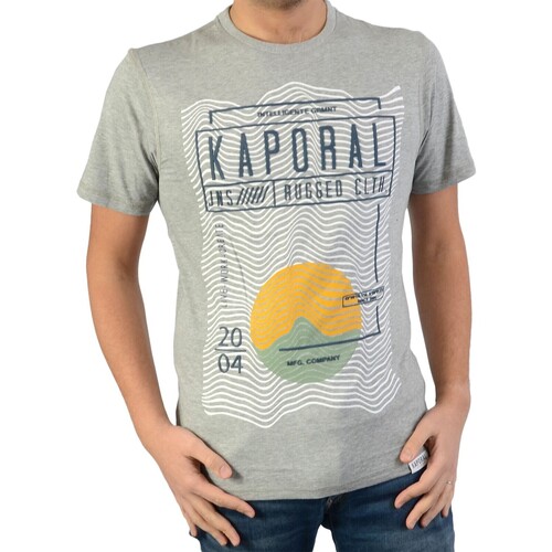 Vêtements Homme T-shirts manches courtes Kaporal Tulio Gris