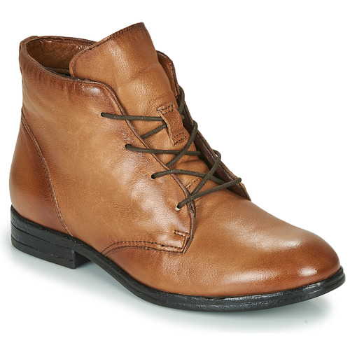 Chaussures Femme Boots Dream in Green NERGLISSE Camel