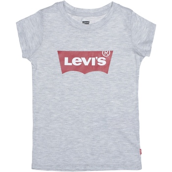 Vêtements Fille T-shirts manches courtes Levi's Tee shirt fille col rond Gris