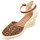 Chaussures Femme Sandales et Nu-pieds Kedzaro leopardo Marron