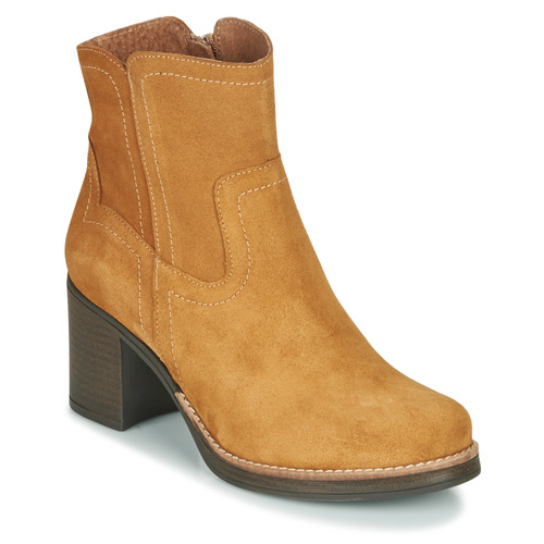 Chaussures Femme Bottines Casual Attitude NIGALE Camel