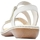 Chaussures Femme Sandales et Nu-pieds Rieker MASSA Blanc