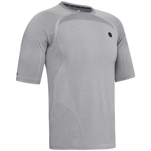Vêtements Homme Mens Under Armour Charged Assert 9 Running Under Armour RUSH SEAMLESS COMPRESSION Gris