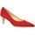 Chaussures Femme En vous inscrivant vous bénéficierez de tous nos bons plans en exclusivité Escarpins cuir velours Rouge