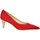 Chaussures Femme En vous inscrivant vous bénéficierez de tous nos bons plans en exclusivité Escarpins cuir velours Rouge