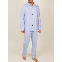 Vêtements Homme Pyjamas / Chemises de nuit Admas For Men Tenue d'intérieur pyjama pantalon chemise Fresh And Soft Bleu Marine