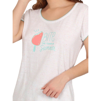 Admas Pyjama short t-shirt Summer Bites blanc Blanc