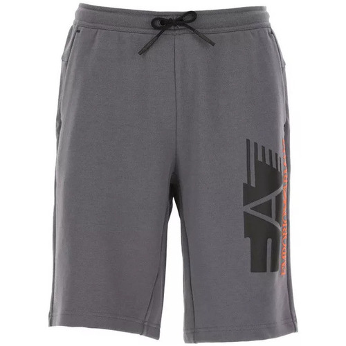 Vêtements Homme Shorts / Bermudas Emporio Armani low-top mesh sneakers Neutralsni Short Gris