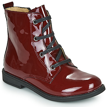Chaussures Fille Boots Lustres / suspensions et plafonniers HEMANU Bordeaux