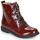 Chaussures Fille Boots Citrouille et Compagnie HEMANU Bordeaux