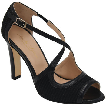Chaussures Femme Sandales et Nu-pieds Angela Calzature Elegance AANGC1013nr Noir