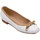 Chaussures Femme Ballerines / babies Angela Calzature ANSANGC702bia Blanc
