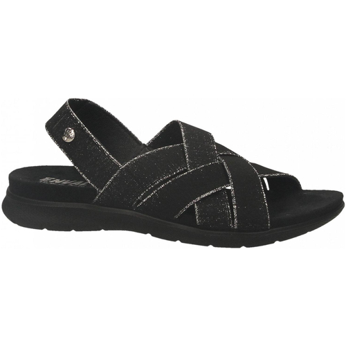Chaussures Femme Paniers / boites et corbeilles Enval D SA 52905 Noir