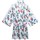 Vêtements Femme Pyjamas / Chemises de nuit Pomm'poire Kimono imprimé Etourdie Blanc