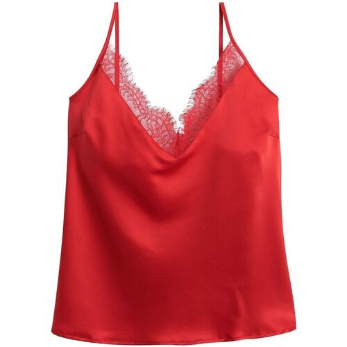 Vêtements Femme Pyjamas / Chemises de nuit Pomm'poire Top rouge Etourdie Rouge