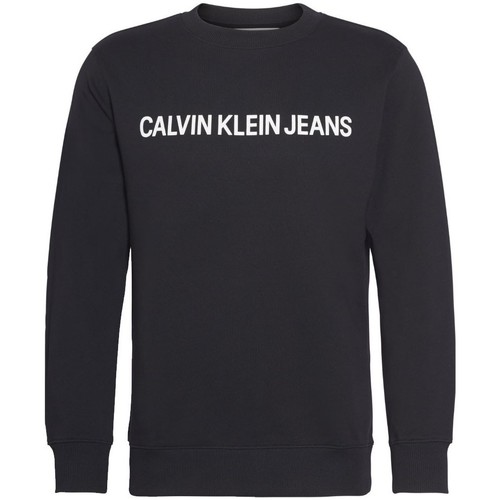 Vêtements Homme Sweats Calvin Klein Jeans Sweat-shirt homme  ref_49159 Noir Noir