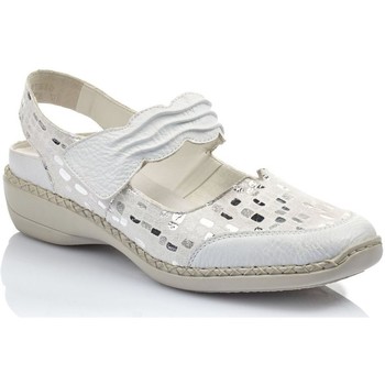 Chaussures Femme Sandales et Nu-pieds Rieker GALAXY Blanc