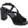 Chaussures Femme Sandales et Nu-pieds Susimoda 3919-99 Camoscio Noir