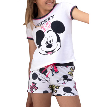 Admas Pyjama short t-shirt Mickey 28 Disney blanc Blanc