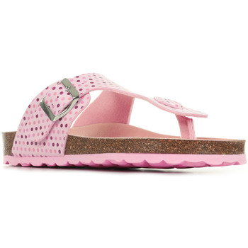 Chaussures Fille Tongs Kickers Summeriza rose
