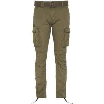 Vêtements Homme Pantalons cargo Schott TRRANGER70 OLIVE Vert
