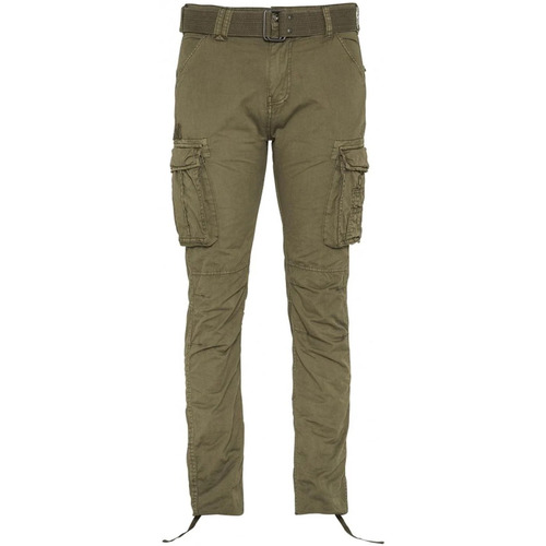 Pantalons cargo Schott TRRANGER70 OLIVE Vert - Vêtements Pantalons cargo Homme 89 