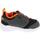 Chaussures Enfant Baskets mode Lotto Spaceultra bab anth orge Gris