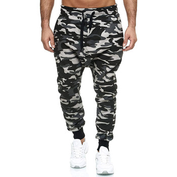 Vêtements Homme Pantalons de survêtement Monsieurmode Jogging camouflage sarouel Jogging P-501 gris Gris