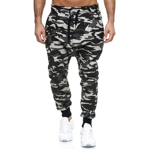 Hommes Casual Pantalon De Survêtement Pantalon Camouflage Jogging 34 