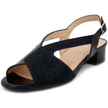 Chaussures Femme Sandales et Nu-pieds Osvaldo Pericoli Femme Chaussures, Sandales, Cuir Brillant-20111 Noir